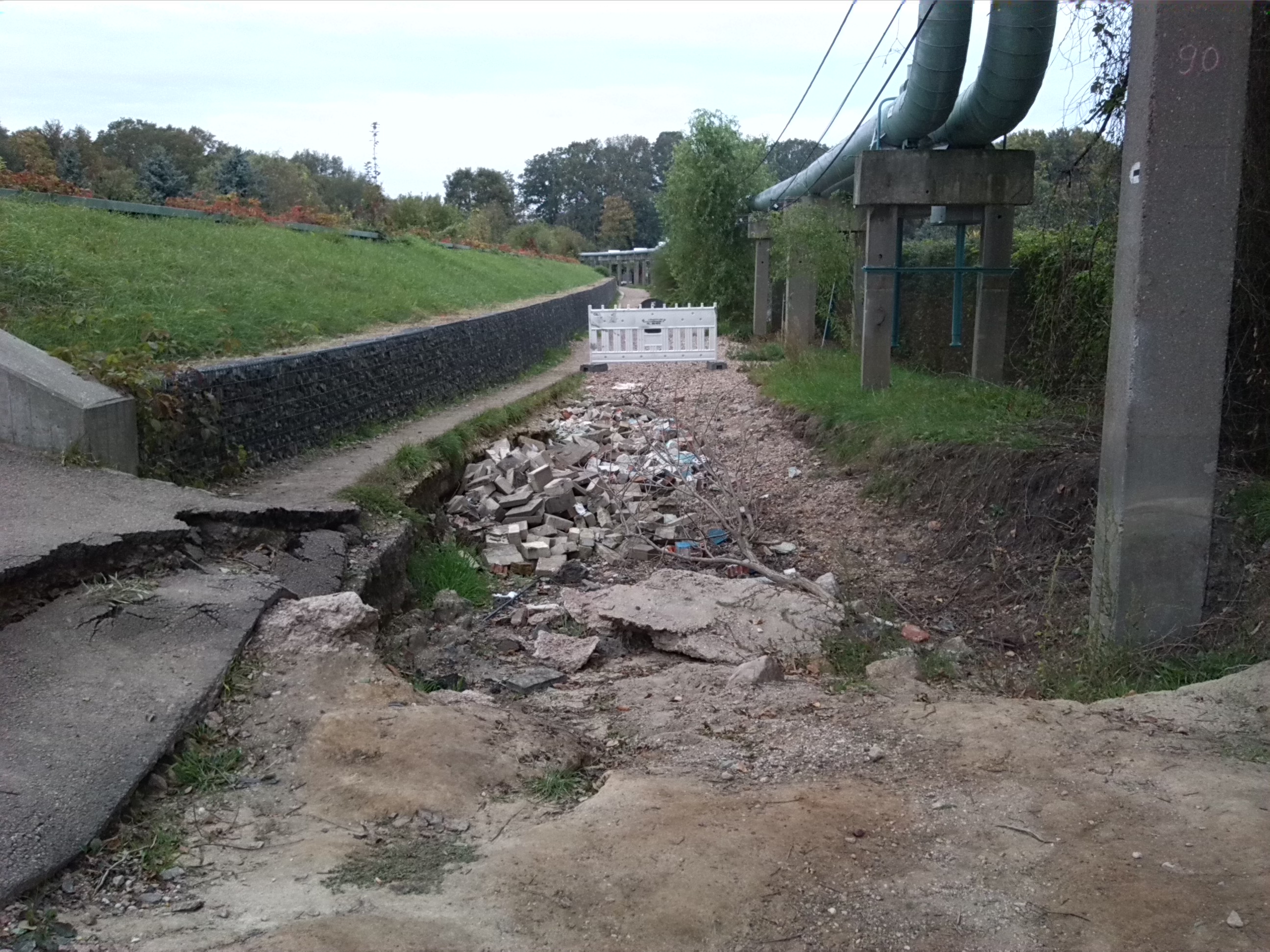 Weg Zwischen Kleingartenanlage Schillerpark und Wörlitzer Bahn (2)