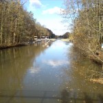 Blick Von Pleißebrücke Zwischen Streitholz & Der Beipert Zur Connewitzer Schleuse