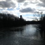 Blick Von Brücke Rabeninsel-Untere Aue Zu Mühle & Mühlwerder (1)