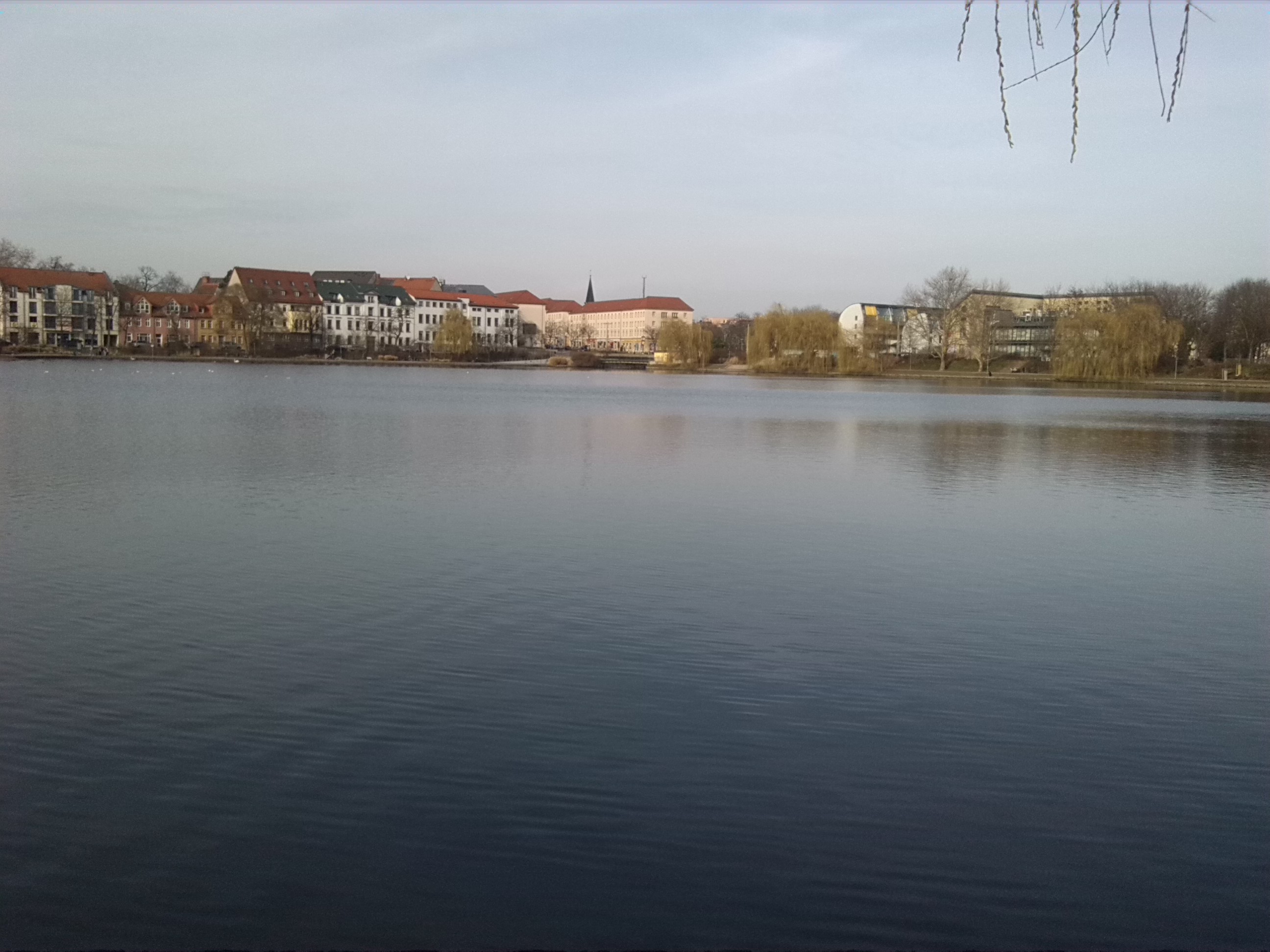 10-Blick Über Vorderer Gotthardteich Zu Gebiet Um Rudolf-Breitscheid-Platz Auslauf Klia Von Süden