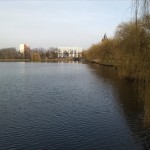 11-Blick Über Vorderer Gotthardteich Zentrum Merseburg & Alter Geiselauslauf Nach Osten