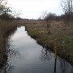 43-Blick Brücke Ulmenweg Geiselaufwärts Nach Westen & Zu Südpark