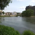 23-Bernburg Blick Vom Rosenhag Saaleabwärts