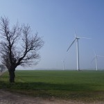 35-Weg Von Piesdorf Nach Gerbstedt Mit Feld Windräder In Richtung Südwesten-2