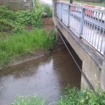 55-Alsleben Brücke L153 Über Schlackenbach Unweit Einmündung In Saale