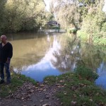 59-Leipzig Einmündung Parthe In Weiße Elster Mit Wolfgang Stoiber (2)