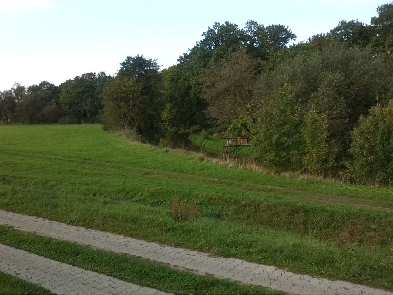 78-Leipzig Blick Zu Altarmrest Weiße Elster Hundewasser Unweit Stahme ln Süd & Lützschena gewässerabwärts (1)