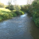 83-Schkeuditz Wehlitzer Brücke Blick Weiße Elster flussaufwärts (1)