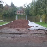 2-Blick Zu Baustelle Anlegestelle Südost Nach Nordwest Hintergrund Villa Papenburg (1)