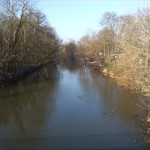 1-Blick Von Merseburger Straße B91 Auf Weiße Elster Nach Westen Flussabwärts (2)