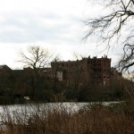 17-Untere Aue Weg Zur Rabeninsel Blick Nach Südosten Saale & Industrieanlagen Westlich Böllberger Weg