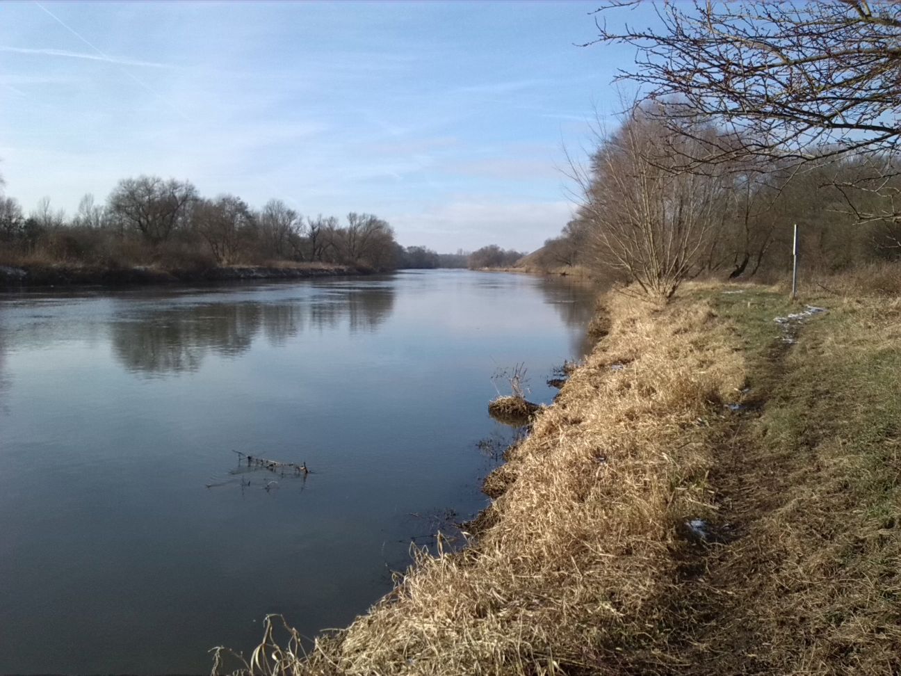 19-Blick Westlich Röpziger Brücke Saaleabwärts Nach Nordosten (2)