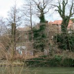 42-Saaleuferweg Östlich Pulverweiden Mit Blick Zu Saale & Frühere Mostfabrik