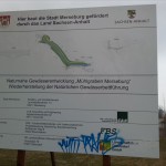 105-Merseburg Gelände Königsmühle Projektbeschilderung Ausbau Mühlgraben (1)