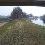 18-Schkortleben Ostteil Blick Nach Osten Brücke BAB38 Saaledeich Saale flußabwärts (3)