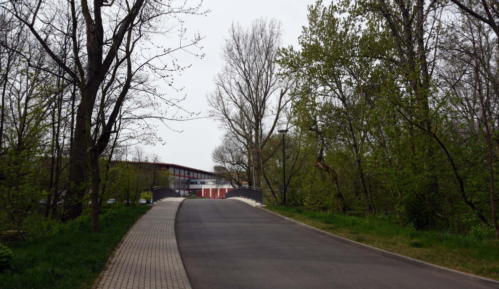 26-Westteil Peißnitz Brücke Zu Eissporthalle