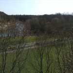 38-Felsen Unweit Hoher Weg Blick Nach Südwesten Zu NSG Peißnitznordspitze & Amselgrund (1a)