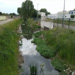 21a-Köthen Brücke Maxdorfer Straße Blick Ziethe Flussabwärts Nach Südwesten & Westen & Zum Klärwerk (1)