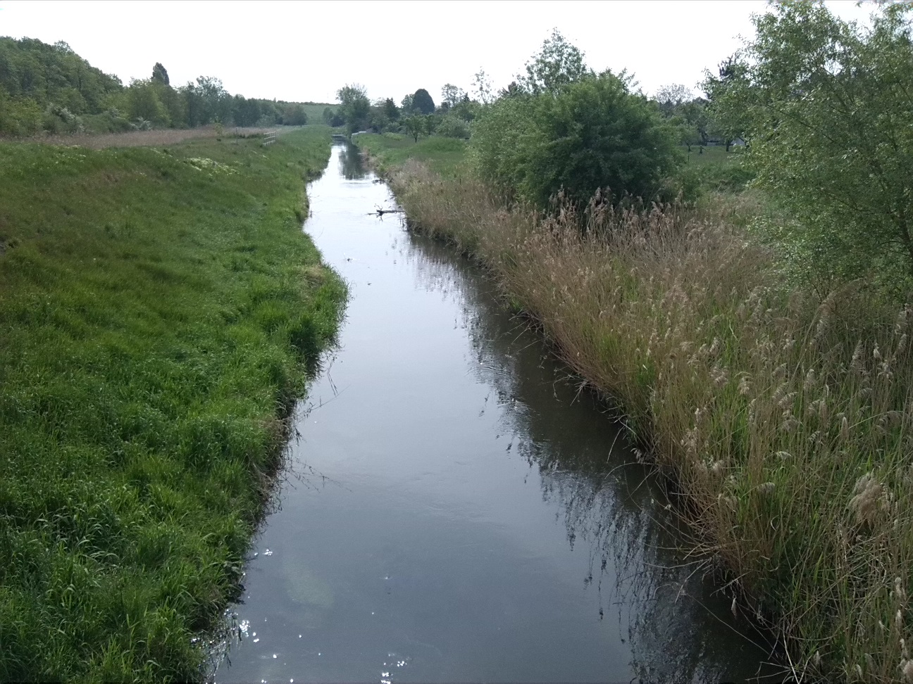 2a-Bernburg Brücke Zwischen Parkstraße & Teichweg Blick Auf Fuhne Flußaufwärts Nach Südosten (2)