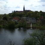 35-Westweg Klausberge An Saale Mit Blick Nach Westen Nach Kröllwitz Talstraße Mit Kefersteinscher Villa & Petruskirche (1)