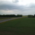 39a-Verbindungsbrücke Über B185 Zwischen Kleinpaschleben & Mölz Blick Zu Ziethe Nach Nordwesten (1)