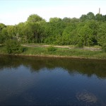 50a-Blick Von Brücke Mansfelder Straße Nach Nordosten Ostufer Elisabethsaale (2)