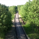 51a-Blick Von Brücke Mansfelder Straße Nach Nordwesten Ostufer Elisabethsaale (3)