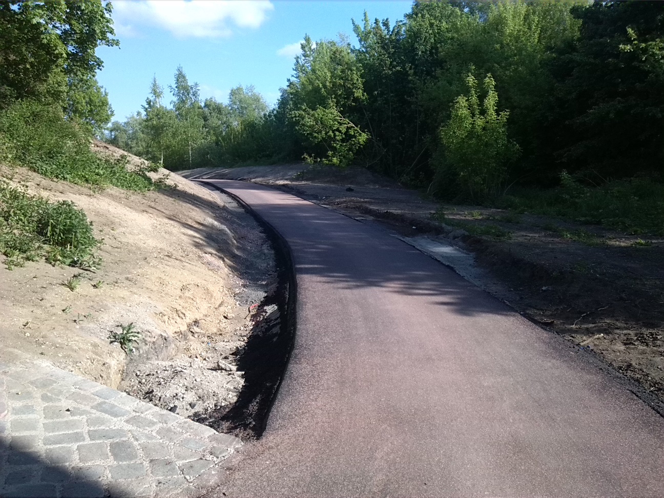 55a-Ostufer Elisabethbrücke Unter Brücke An Der Magistrale Blick Nach Südosten (1)