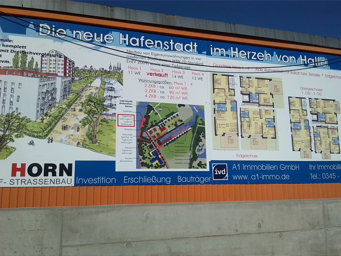 74a-Werbetafel Wohnbebauung Am Sophienhafen Hafenstraße (1)