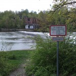 9-Südteil NSG Forstwerder Im Anschluss An Bogenbrücke Hinweisschild Wasserschifffahrtsamt Blick Nach Südosten (1)