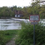 9-Südteil NSG Forstwerder Im Anschluss An Bogenbrücke Hinweisschild Wasserschifffahrtsamt Blick Nach Südosten (1)
