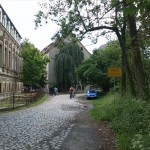 10a-Gemeinde Elsteraue Ortseingang Göbitz Bornitzer Weg & Fahrradstop (1)
