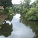 17a-Unseburg Blick Von Brücke Breite Straße Auf Bode Flussaufwärts Nach Norden (1)