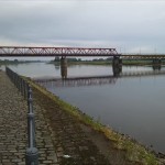 2a-Schönebeck-Salzblumenplatz Blick Elbeabwärts Nach Nordwesten Mit Elbbrücke Ernst Thälmann (1)