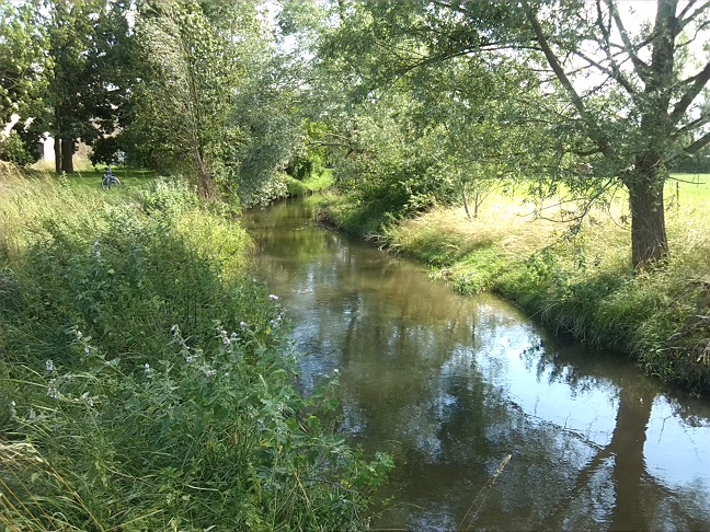 32a-Salzatal Köllme Blick Zu Salza Nach Südwesten Flussaufwärts Vor Einmündung Würdebach (1)