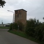 4a-Gemeinde Petersberg Blick Auf Trafohaus Am Sandberg Zwischen Gutenberg & Oppin Von Südwesten (2)