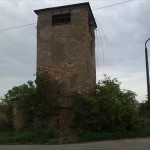 5a-Gemeinde Petersberg Blick Auf Trafohaus Am Sandberg Zwischen Gutenberg & Oppin Von Nordosten (1)