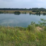 72a-Gemeinde Petersberg Mösthinsdorf Kiesgrube Blick Nach Süden In Richtung Park Ostrau (2)