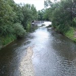 7a-Gemeinde Elsteraue Blick Von Brücke Zwischen Bornitz & Göbitz Bornitzer Weg Blick Weiße Elster Flussaufwärts Nach Südwesten (1)