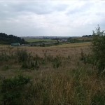 7a-Gemeinde Petersberg Blick Nach Westen Auf BAB14 & Götschetal Zwischen Nehlitz & Teicha (2)