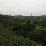 11a-Blick Von Felsen Amselgrund Nach Nordosten Über Talstraße & Saale Zu Bergzoo & Burg Giebichenstein & TMG (1)