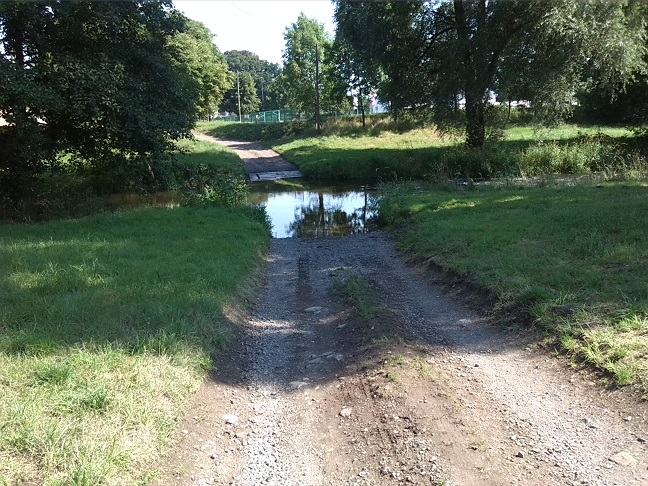 14a-Nordhausen Bielen Furt Zorge Südöstlich Brücke Marktstraße Blick Nach Nordosten Ortslage Bielen (1)