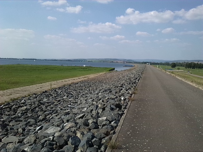 44a-Berga-Kelbra Blick Von Kleiner Landwehram Südostzipfel Talsperre Kelbra Blick Nach Nordwesten (1)