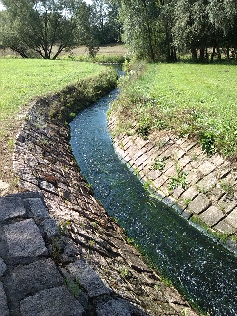 7a-Nordhausen Am Ende Des Strohmühlenweges Blick Entlang Klärwerk Hallesche Straße In Richtung Zorge Nach Süden (2)