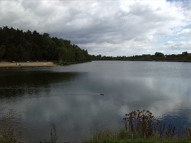 11a-Halle Heidesee Blick Am Heidebad Nach Nordosten
