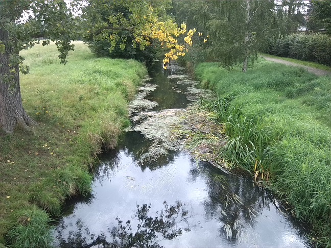 12a-Taucha-Parthe Zwischen Böttgerweg & Wiesenweg Blick Von Brücke Nach Südosten Flussaufwärts (1)