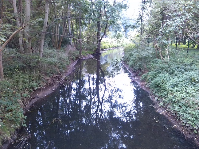 18a-Taucha Brücke Seegeritzer Weg Nach Seegeritz Blick Auf Parthe Flussabwärts Nach Südwesten (1)