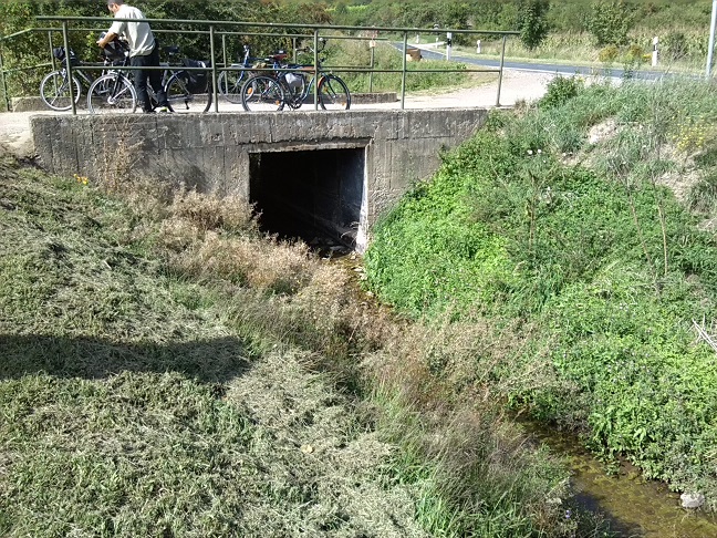 34a-Salzatal Langenbogen Wellbach An L156 Blick Nach Norden Brücke Radwanderweg (1)