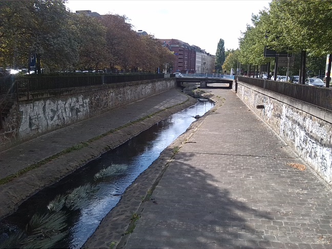 54a-Leipzig Ecke Gerberstraße & Parthenstraße Blick Partheabwärts Nach Westen (1)