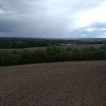 54a-Salzatal Höhnstedt Blick Von K2315 Nach Südwesten Zu Süssen See & Seeburg (1)